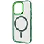 Чохол Epik TPU Iris with MagSafe для Apple iPhone 13 Pro 6.1 Зелений - мініатюра 3