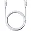 Кабель Baseus Silky Series Fast Charging Cable Type-C to Type-C 100W 2 м Білий - мініатюра 3