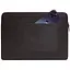 Кожаный чехол BlankNote для ноутбука на молнии с хлястиком и карманом Темно-коричневый - миниатюра 1