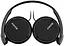 Навушники з мікрофоном Sony MDR-ZX110AP Black (MDRZX110APB) - мініатюра 2