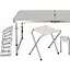 Стол туристический Chomik Garden Line Ranger раскладной с 4 стульями белый - миниатюра 4