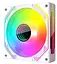 Вентилятор Coolmoon 120мм CM-V12-W Reverse (CM-V12-W-R) White - миниатюра 1
