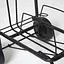 Візок господарський Bo-Camp Luggage Trolley Foldable 35 kg ручний чорний (5267281) - мініатюра 6