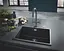 Кухонна мийка Grohe Granite Black 610 x 457 мм 31655AP0, Чорний - мініатюра 7