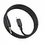 Аудіокабель BOROFONE BL18 iP silicone digital audio conversion cable Black - мініатюра 3