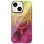 Чохол Epik TPU Shiny Mountain MagFit для Apple iPhone 15, 6.1 Yellow/Pink - мініатюра 1