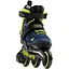 Ролики Rollerblade Microblade 3WD 33-36.5 Pacific Blue/Lime (1012-07221700-159-33-36.5) - мініатюра 4