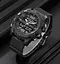 Часы мужские наручные спортивные Skmei 2162 с двойным дисплеем и подсветкой (Черный) - миниатюра 6