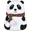 Детский силиконовый ночник Panda Silicone Lamp LJC-142-A аккумуляторный светильник игрушка для сна - миниатюра 1