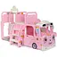 Детский игровой комплекс 2 в 1 Bambi WM19090-8 горка, качели, баскетбол - миниатюра 1