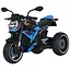 Электромобиль детский Bambi Мотоцикл M 6142EL-4 трехколесный 12V7AH свет музыка EVA - миниатюра 1