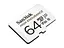 Карта памяти microSDXC (UHS-1 U3) SanDisk High Endurance 64Gb class 10 V30 (100Mb/s) (adapterSD) - миниатюра 3