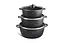 Набор кастрюль Edenberg EB-8151 6 предметов черный - миниатюра 3