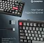 Клавіатура ігрова механічна GamePro MK-266-BK Asgard Yord Keychron Super Red Switch Bluetooth 5.2/2.4 ГГц/USB Black - мініатюра 6
