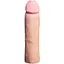 Насадка на пенис Blush Performance Magnum Xtender 21.5 см телесный - миниатюра 1
