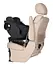 Автокрісло Carrello Genesis+ CRL-12807 Absolute Black з поворотом, опорною стійкою - мініатюра 4