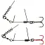 Оснастка Savage Gear SS Corkscrew Stinger 3G 1X #2/0 35kg Red + BN (2 шт/уп) - миниатюра 1