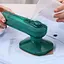 Дорожный мини утюг отпариватель Mini Electric Iron для глажки влажной и сухой одежды 2в1 30Вт зеленый - миниатюра 3