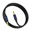 Аудиокабель Borofone BL20 True sound silicone audio cable AUX черный - миниатюра 3
