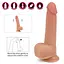 Реалістичний вібратор Lovetoy Dual Layer Rotating Nature Cock Anthony 21.5 см тілесний - мініатюра 9