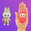 3D Игрушка Лабубу (Labubu), 10 см, PLA-пластик - миниатюра 2