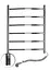 Электрический полотенцесушитель Navin Камелия 480x600 Sensor правый с таймером 10-007033-4860, Хром, Правое, Электронный - миниатюра 1