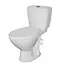 Унитаз-компакт 769 Cersanit Koral 031 3/6 с сиденьем полипропилен металлический крепеж K681-002 - миниатюра 1