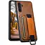 Шкіряний чохол Epik Wallet case and straps для Samsung Galaxy S24 Коричневий / Brown - мініатюра 2