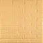 3D панель самоклеящаяся 700х770х5мм кирпич Желто-песочный (009-5) SW-00000028 - миниатюра 1