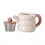 Чайний сервіз Donut порцеляновий на 6 персон, бежевий Yiwu HP-15-20 - мініатюра 6