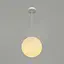 Підвісний білий світильник куля Ø 25 см | Line F | Арт. SGJ26-250 - мініатюра 6