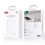 Зарядний пристрій - набір блок і кабель XO L141 Type-C to Type-C Single USB-C Fast Charger 20W білий - мініатюра 2