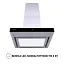 Вытяжка декоративная Т-образная PERFELLI TS 6635 I/BL 1000 LED - миниатюра 3