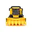Автомодель Bburago Зерноуборочный комбайн New Holland TC5.90 с кукурузной жаткой - миниатюра 4