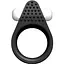 Виброкольцо Dreamtoys All Time Favorites Silicone Stimu-Ring 4.2 см черный - миниатюра 1