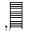 Электрический полотенцесушитель Navin Stugna 480x1000 Sensor левый черный муар 12-028153-3680, Черный матовый, Левое, Электронный - миниатюра 2