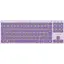 Клавиатура Canyon Keyboard OnType 10 Low Profile EN Wired Violet (CNS-HKB10V) - миниатюра 1