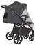 Прогулянкова коляска-книжка Carrello Bravo CRL-5515 Storm Grey - мініатюра 6