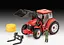 Конструктор Revell трактор Tractor with Loader and Figure червоний 00815 - мініатюра 8