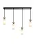 Подвесной светильник, люстра Italux PND-95331-4-BK Santos G9 4x40W IP20 черный - миниатюра 2
