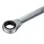 Ключ рожково-накидный Sigma с трещоткой 19 мм CrV satine (6022191) - миниатюра 4