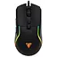 Дротова миша Jedel GM109 ігрова з RGB підсвічуванням чорний - мініатюра 1