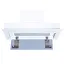 Вытяжка полновстраиваемая PERFELLI BISP 7873 WH LED Strip GLASS - миниатюра 5