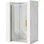 Душові двері Rea Rapid Slide 140 gold REA-K5616 - мініатюра 1