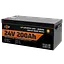 Акумулятор LP LiFePO4 24V (25,6V) - 200 Ah (5120Wh) (Smart BMS 100А) з BT пластик для ДБЖ - мініатюра 3
