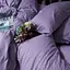 Комплект постільної білизни Moon&Star Satin Stripe Soft Lilac Сімейний 143х210х2 наволочки 2х50х70 - мініатюра 2