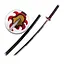 Катана Клинок рассекающий демонов Танджиро Demon Slayer Tanjiro 103 см декоративная с подсветкой - миниатюра 2