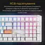 Клавиатура Ducky One 3 Cherry MX Blue RGB White UA (DKON2108ST-CUAPXPWWWSC1) - миниатюра 8