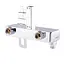 Душова система Koer KB-56031-01 3 функції KR5438, Хром - мініатюра 9