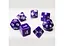 Набор кубиков Opaque 7 Dice Set - Dark purple , 7 шт. (g7dopaq09) - миниатюра 3